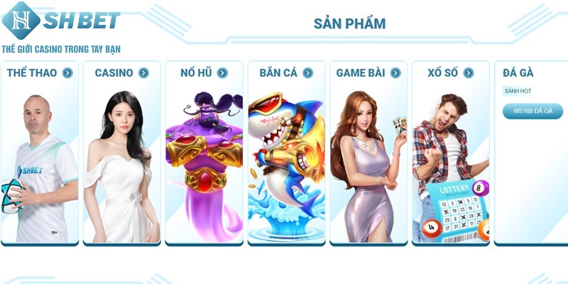 Sảnh game tiêu biểu người chơi nên thử trong 2025